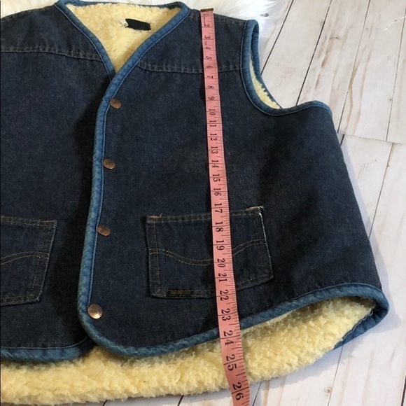 Vintage 1970’s Sears Roebucks denim/fleece large - Picture 8 of 8